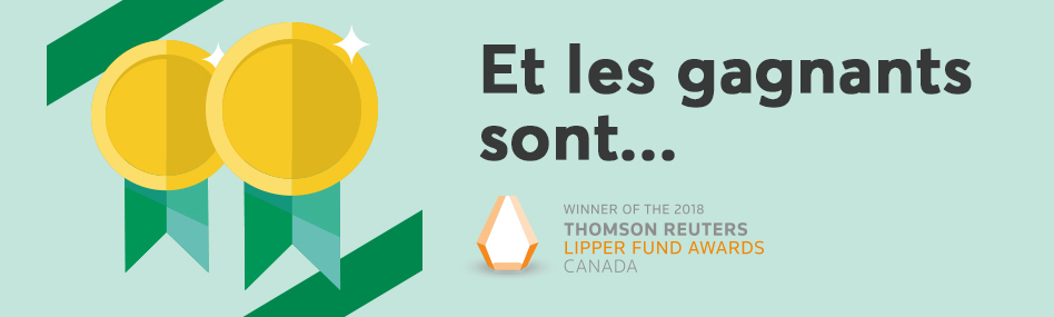 Les Fonds Desjardins de nouveau primés pour leur rendement en 2018.
